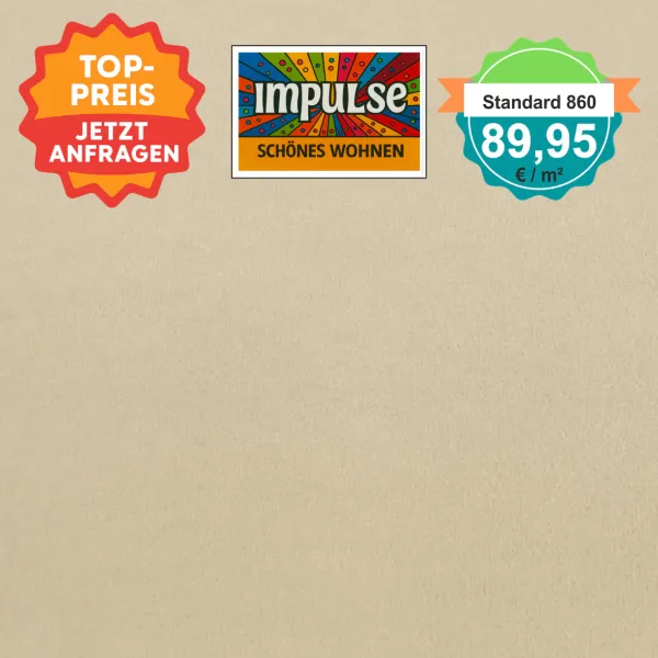 Girloon Standard Webware 2 m Farbe sahara – Draufsicht mit Sonderpreis 89,95 €